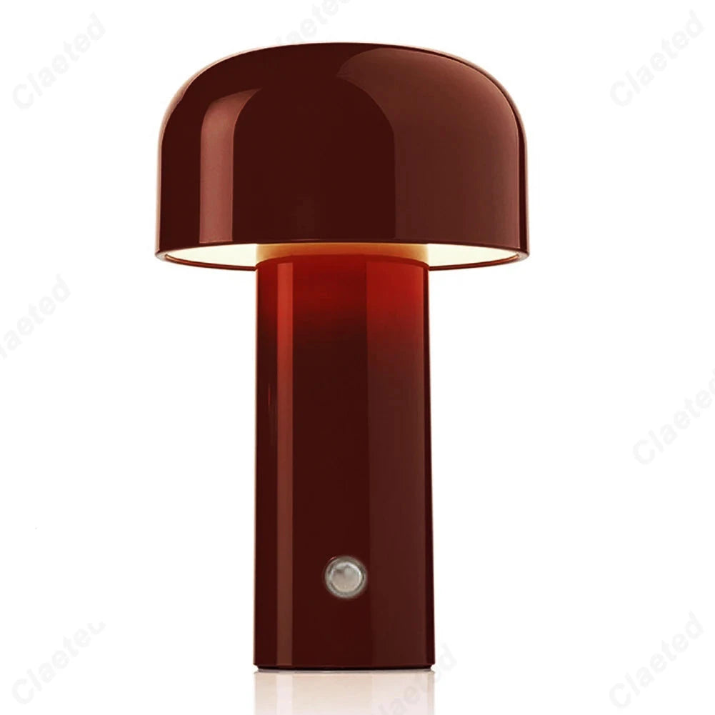 Lampe de chevet Originale Champignon Coloré