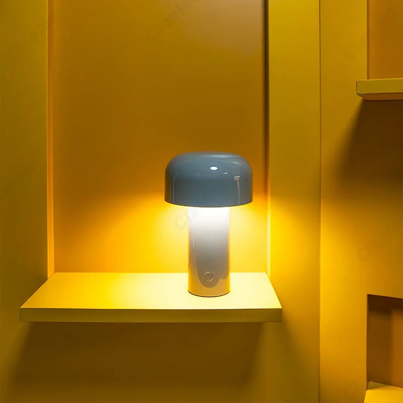 Lampe de chevet Originale Champignon Coloré