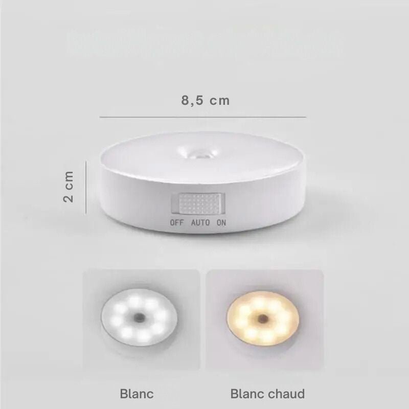 Lampe de chevet Murale à Capteur Intelligent - Éclat Nocturne