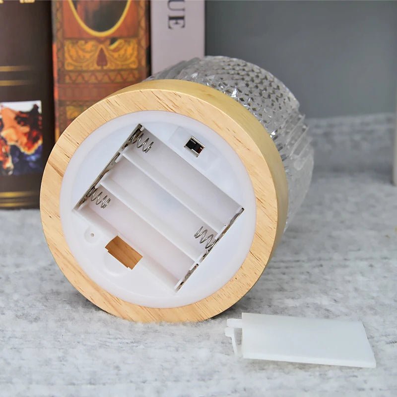 Lampe de chevet Originale Cristal Élégant - Éclat Nocturne