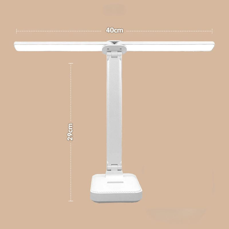 Vue détaillée de la lampe de chevet originale multifonction pliable Éclat Nocturne rechargeable USB, design minimaliste
