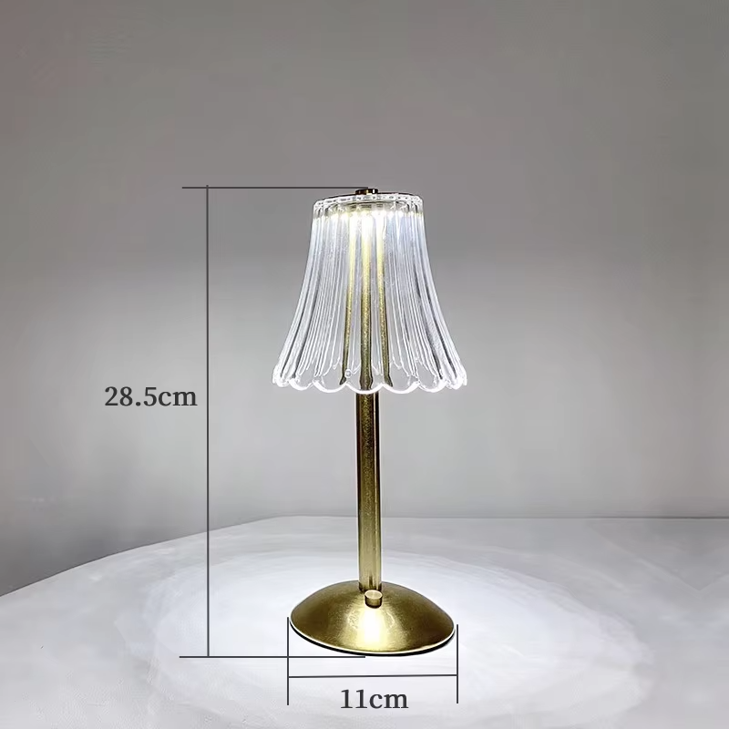 Câble de recharge USB de la lampe de chevet style vintage – design élégant et praticité au quotidien