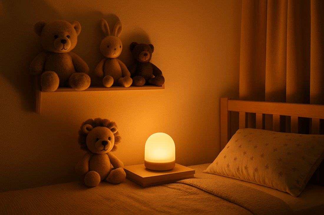 Enfant qui se réveille la nuit : 5 causes fréquentes et comment la veilleuse peut aider - Éclat Nocturne