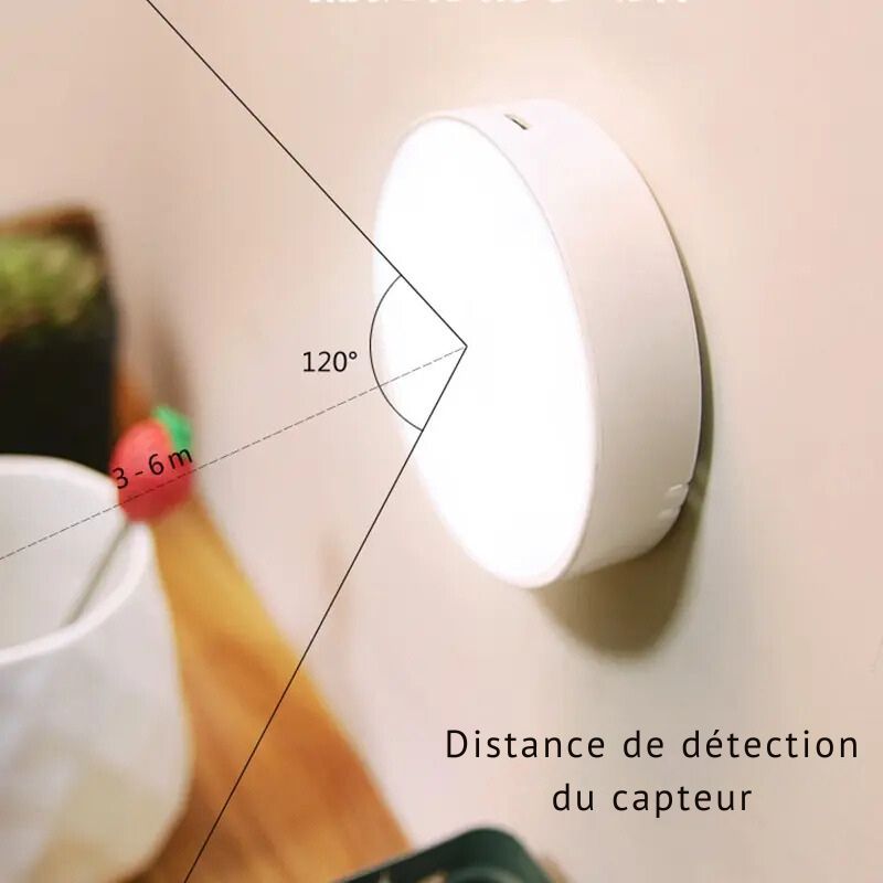 Lampe de chevet Murale à Capteur Intelligent