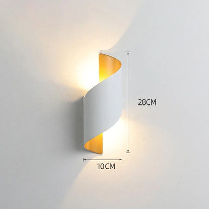 Lampe de Chevet Effet Ruban Lumineux