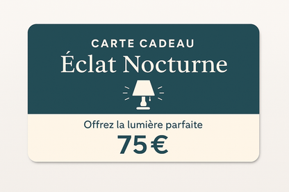 Carte cadeau Éclat Nocturne