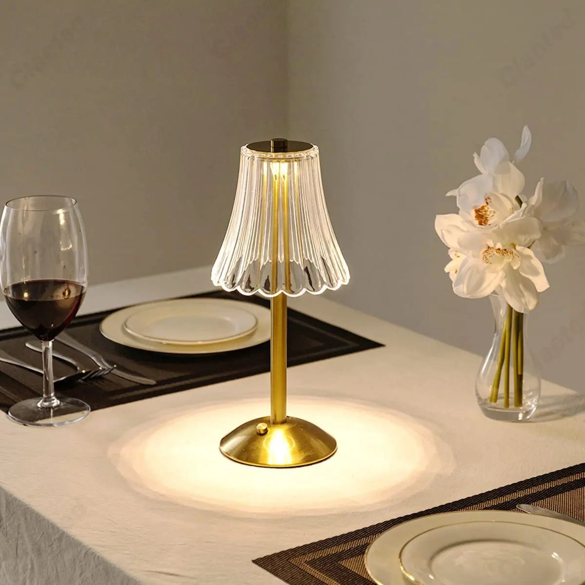 Lampe de chevet style vintage