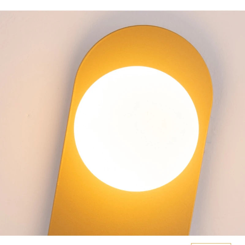 Lampe de chevet Murale Ovale Minimaliste