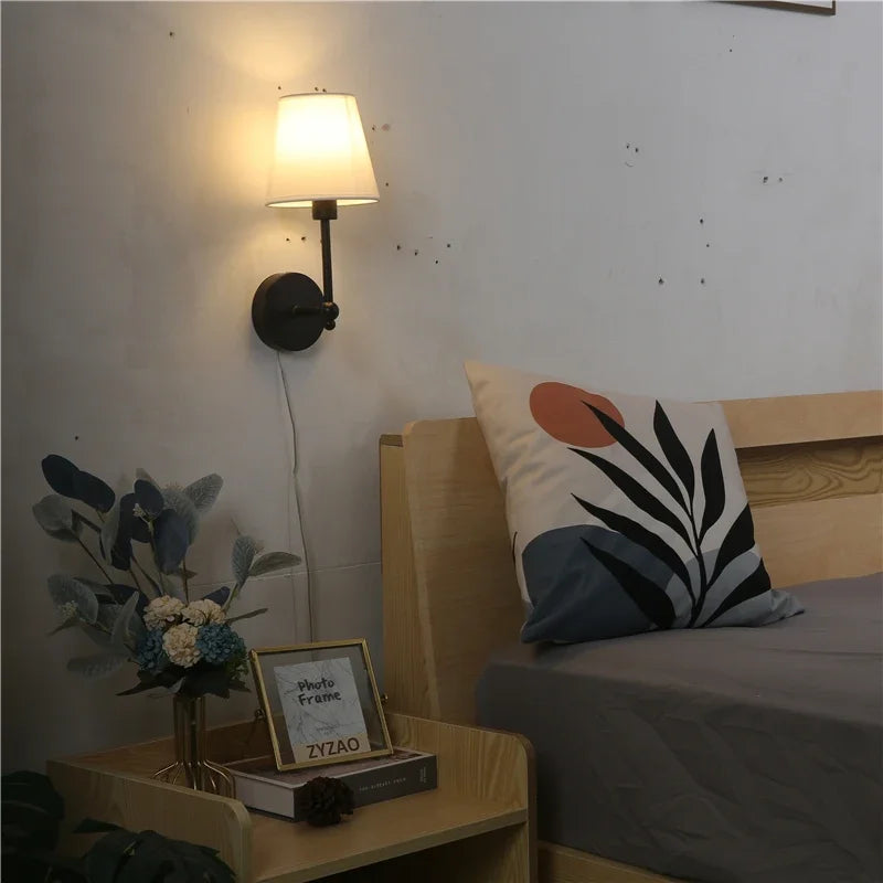 Lampe de chevet Murale Élégance Dorée