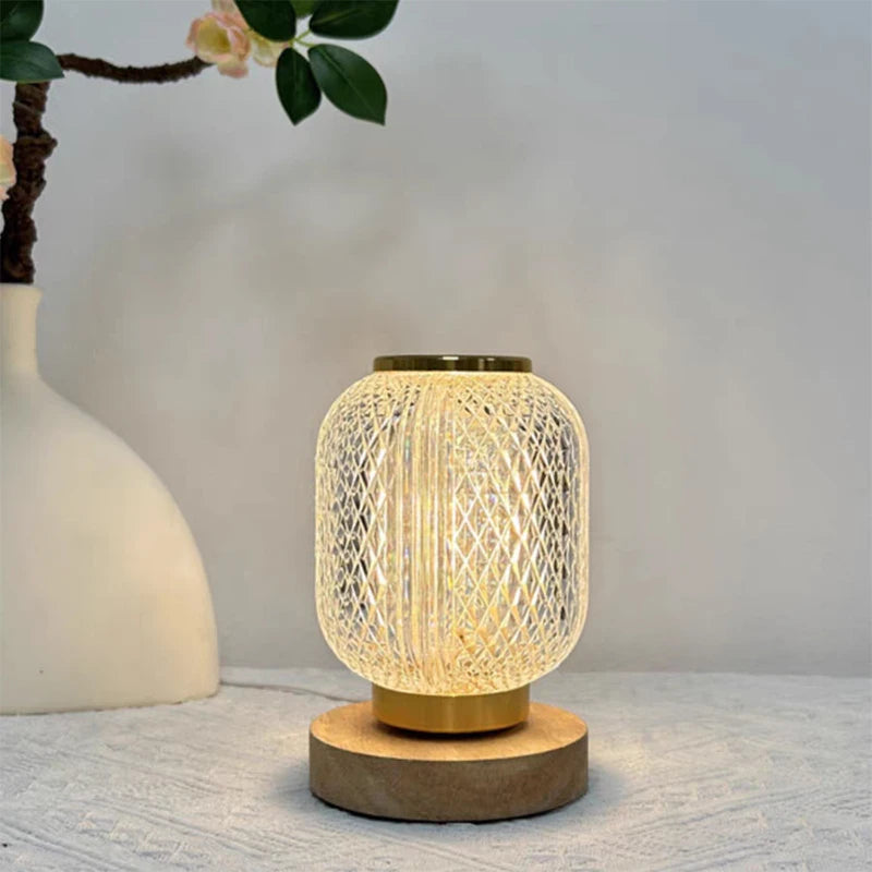 Lampe de chevet Originale Cristal Élégant