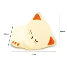 Lampe de chevet Enfant Chat Sieste
