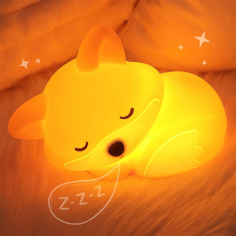 Lampe de chevet Enfant Renard
