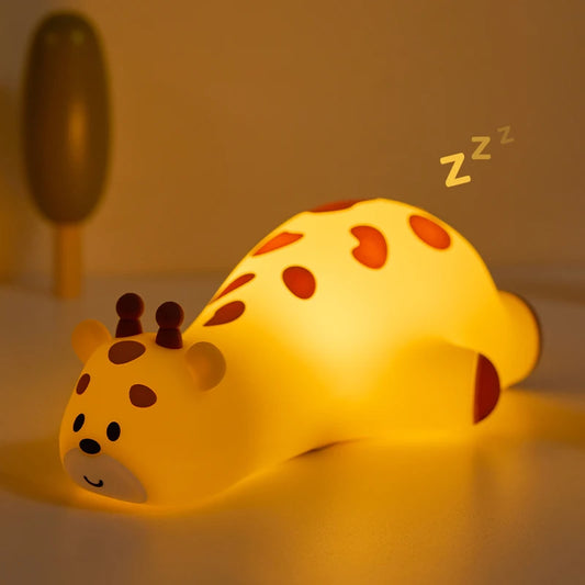 Lampe de chevet Enfant Girafe Lumineuse