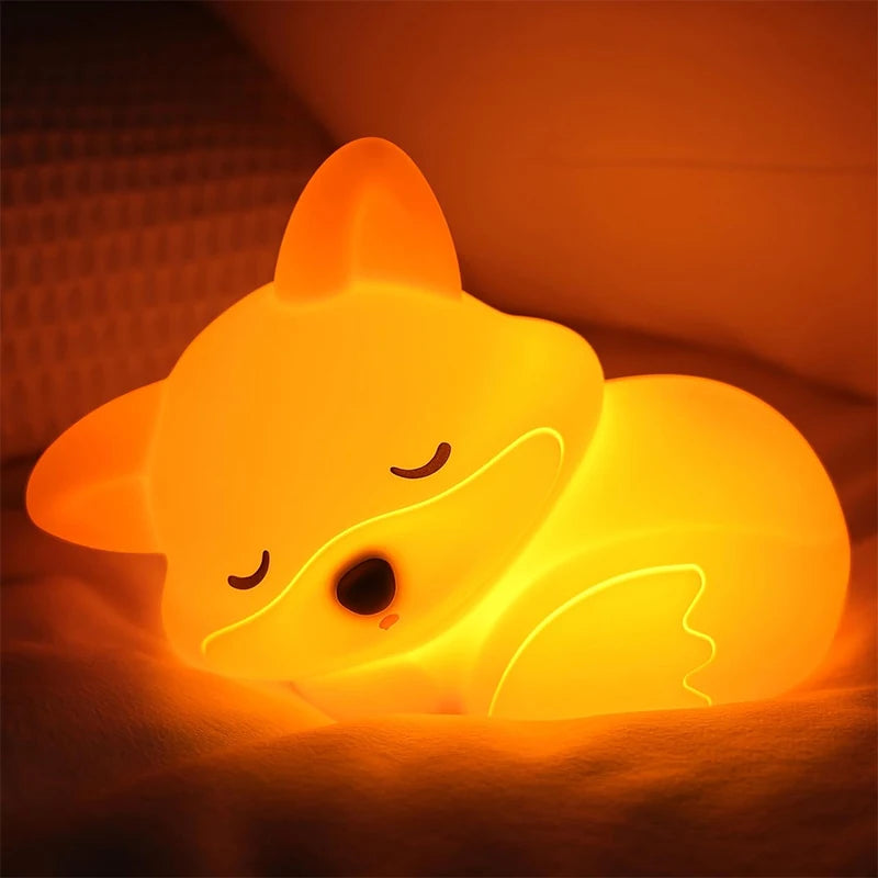 Lampe de chevet Enfant Renard