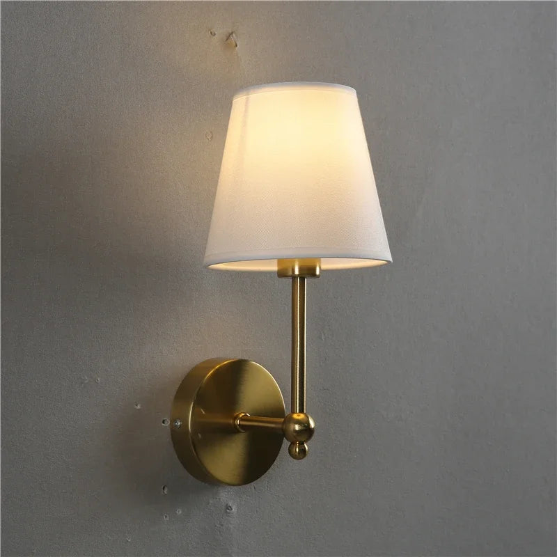 Lampe de chevet Murale Élégance Dorée