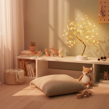 Veilleuse Enfant Arbre Enchanté