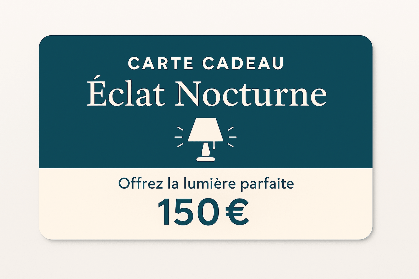 Carte cadeau Éclat Nocturne - Éclat Nocturne