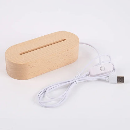 Veilleuse de naissance personnalisée - Lapinou Rose