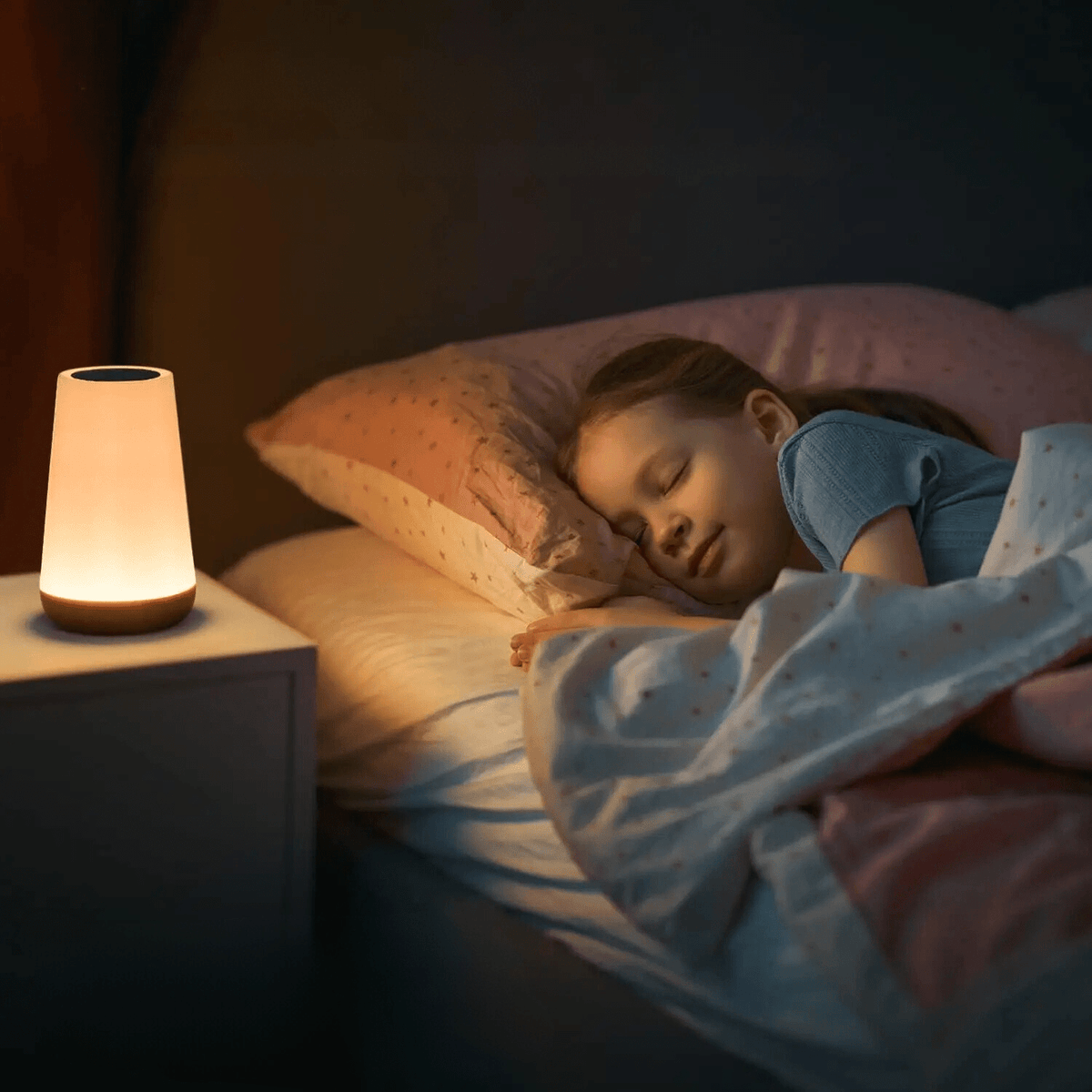 Lampe d'ambiance 13 couleurs tactile - Éclat Nocturne