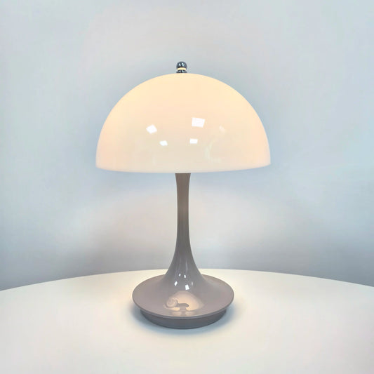 Lampe de chevet Champignon rétro LED - Éclat Nocturne