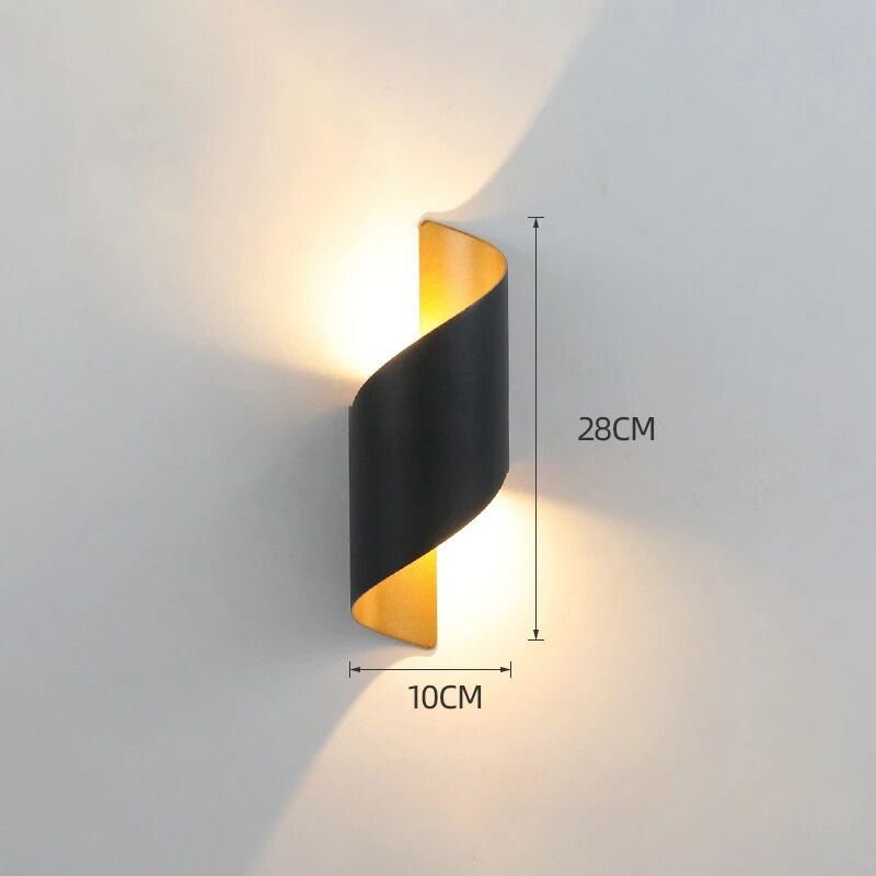 Lampe de Chevet Effet Ruban Lumineux - Éclat Nocturne