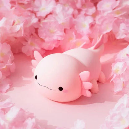 Lampe de chevet Enfant Axolotl Lumineux - Éclat Nocturne