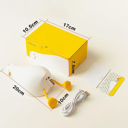 Lampe de chevet Enfant Canard Ludique - Éclat Nocturne