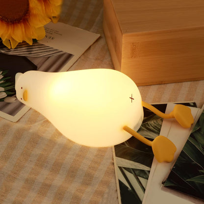 Lampe de chevet Enfant Canard Ludique - Éclat Nocturne