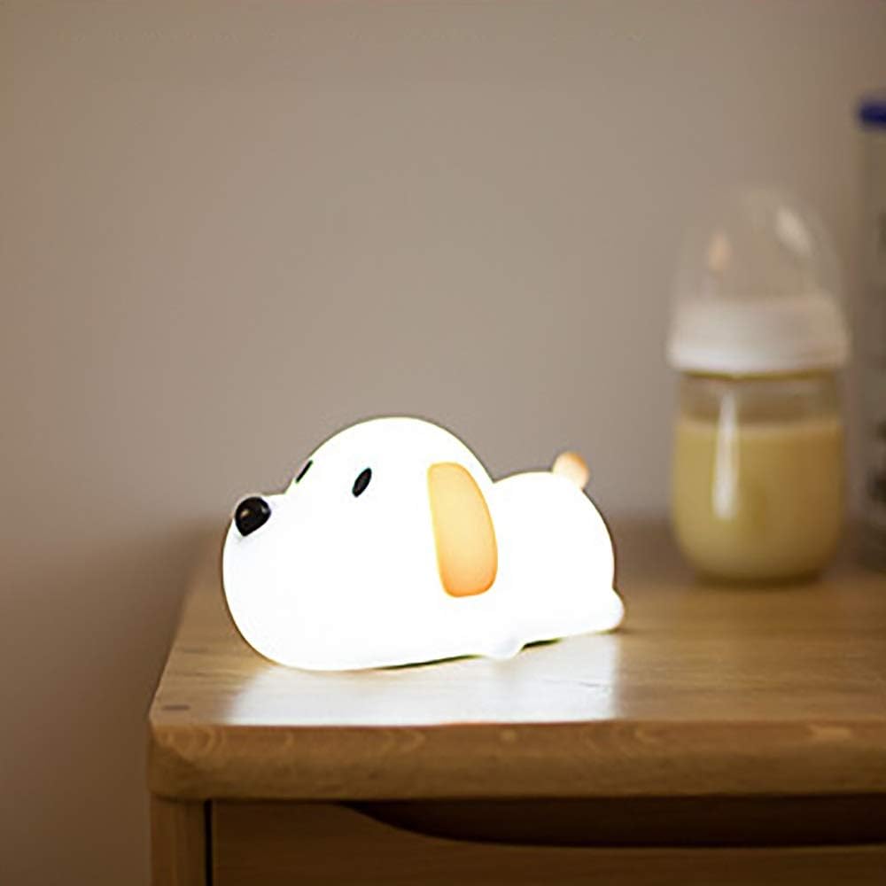 Lampe de chevet Enfant Chien Veilleur - Éclat Nocturne