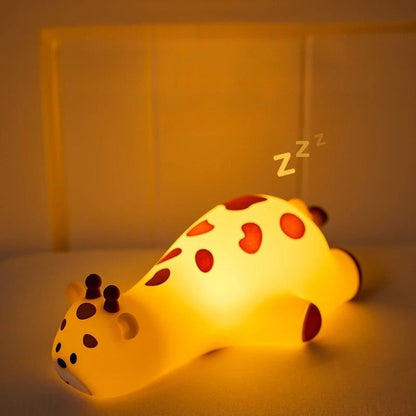 Lampe de chevet Enfant Girafe Lumineuse - Éclat Nocturne