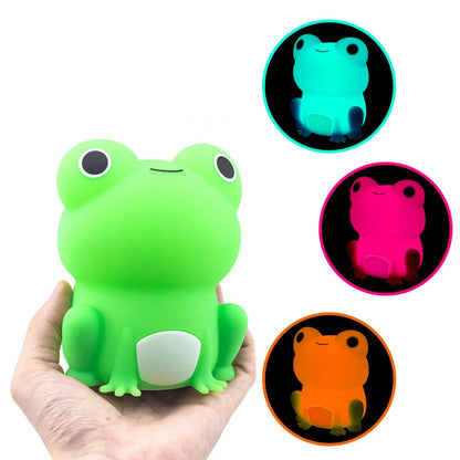 Lampe de chevet Enfant Grenouille Lumineuse - Éclat Nocturne