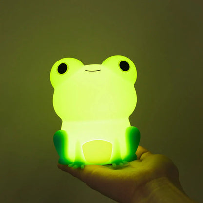 Lampe de chevet Enfant Grenouille Lumineuse - Éclat Nocturne