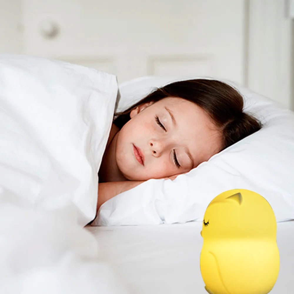 Lampe de chevet Enfant Hibou Lumineux - Éclat Nocturne