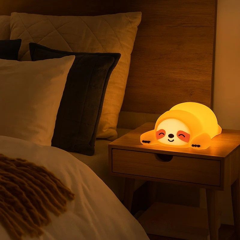 Lampe de chevet Enfant Paresseux Lumineux - Éclat Nocturne