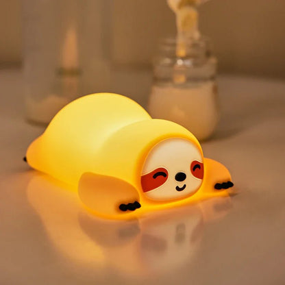 Lampe de chevet Enfant Paresseux Lumineux - Éclat Nocturne