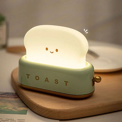 Lampe de chevet Enfant Toast Rigolo - Éclat Nocturne