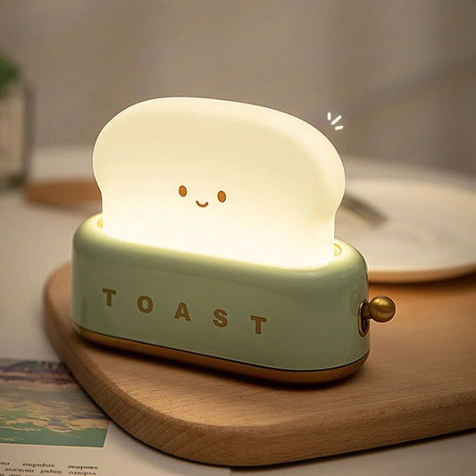 Lampe de chevet Enfant Toast Rigolo - Éclat Nocturne