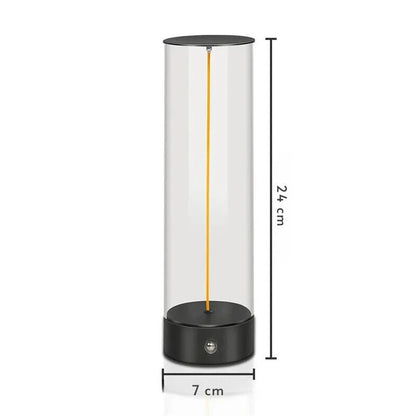 Lampe de chevet filament flexible magnétique - Éclat Nocturne