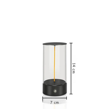 Lampe de chevet filament flexible magnétique - Éclat Nocturne