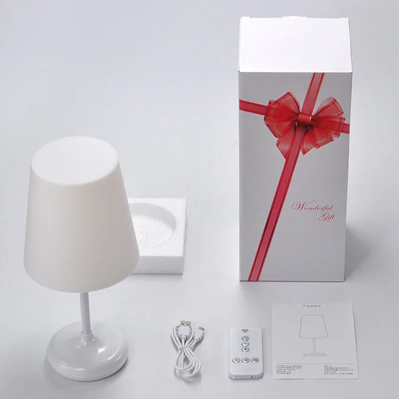 Lampe de chevet LED avec télécommande - Éclat Nocturne