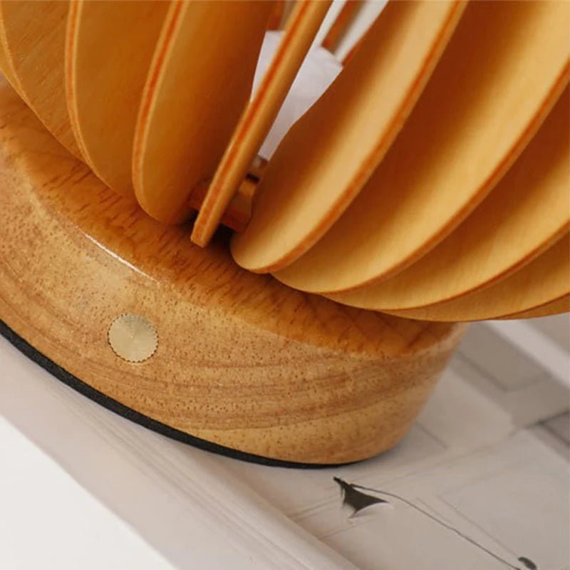 Lampe de chevet LED Bois Éclat Naturel - Éclat Nocturne