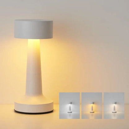 Lampe de chevet LED Éclat Doré - Éclat Nocturne