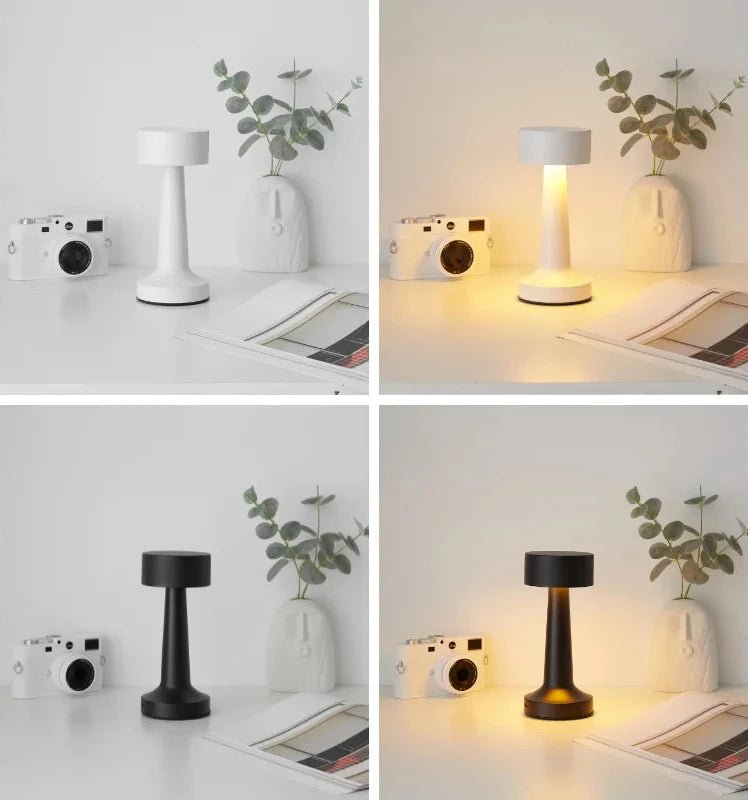 Lampe de chevet LED Éclat Doré - Éclat Nocturne