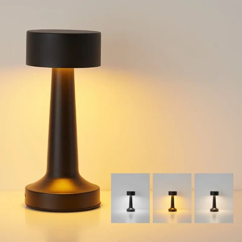 Lampe de chevet LED Éclat Doré - Éclat Nocturne