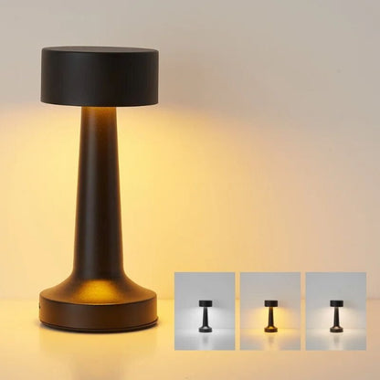 Lampe de chevet LED Éclat Doré - Éclat Nocturne