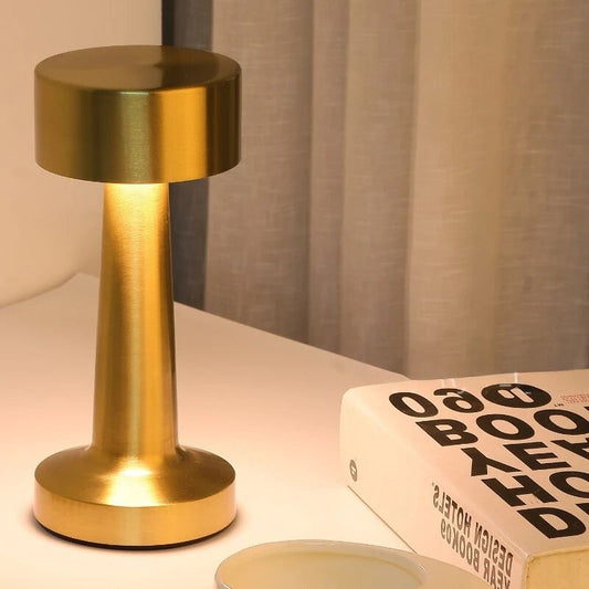 Lampe de chevet LED Éclat Doré - Éclat Nocturne