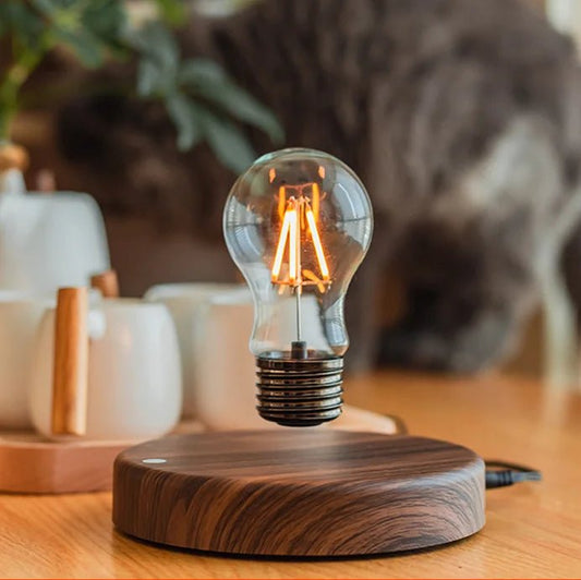 Lampe de chevet LED en Lévitation - Éclat Nocturne