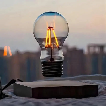 Lampe de chevet LED en Lévitation - Éclat Nocturne