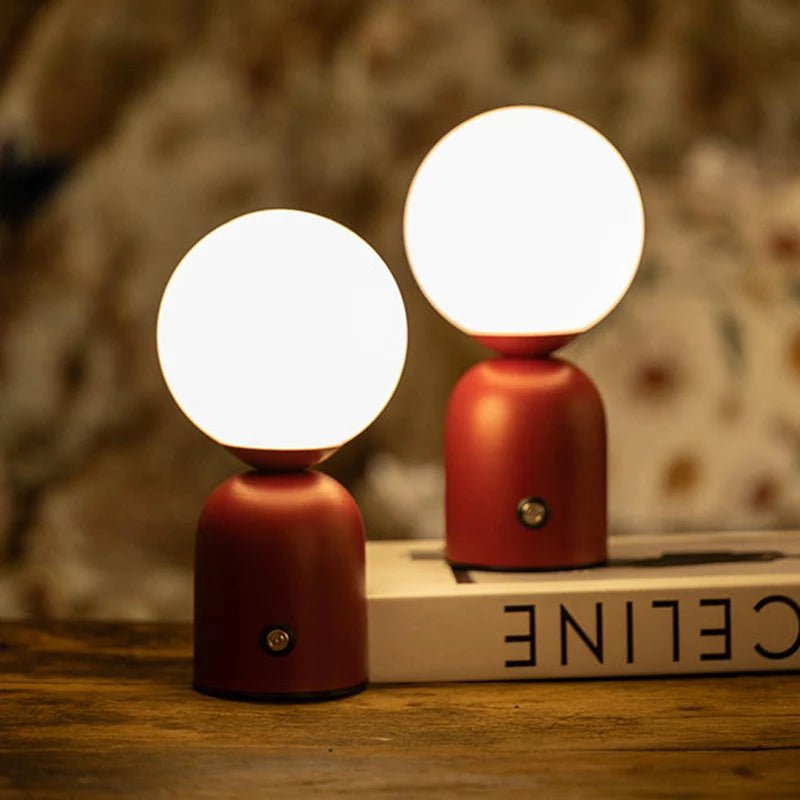 Lampe de chevet LED Globe Moderne - Éclat Nocturne