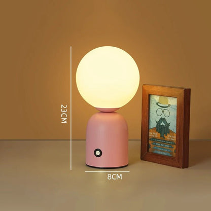 Lampe de chevet LED Globe Moderne - Éclat Nocturne